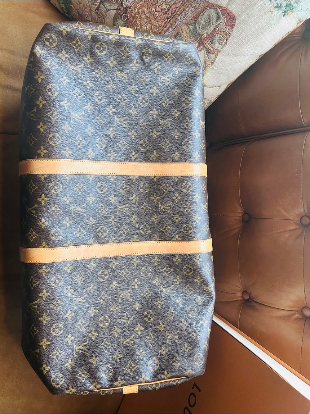 Louis Vuitton Keepall Bandouliere 60 in Monogram canvas - Picture 10 of 16
